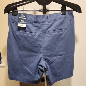 George Men's Classic Blue Flat Front Shorts